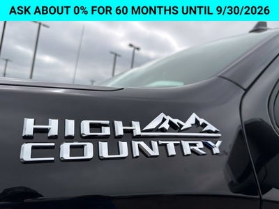 2026 Chevrolet Silverado 1500 High Country