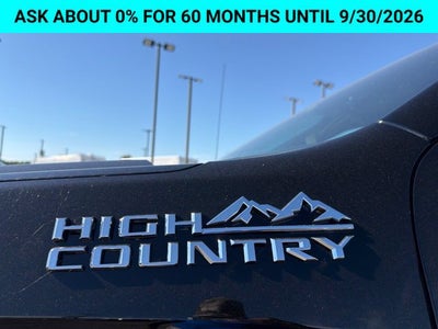 2026 Chevrolet Silverado 1500 High Country