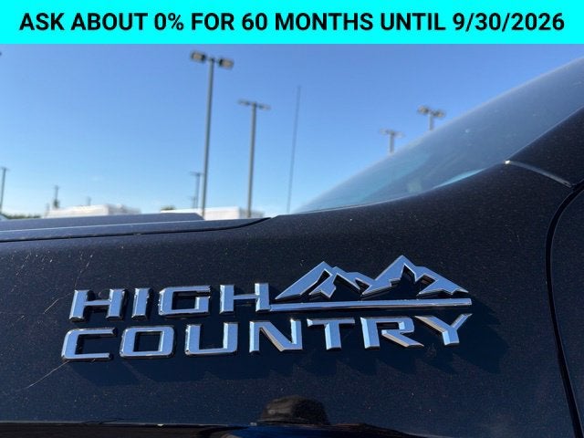 2026 Chevrolet Silverado 1500 High Country