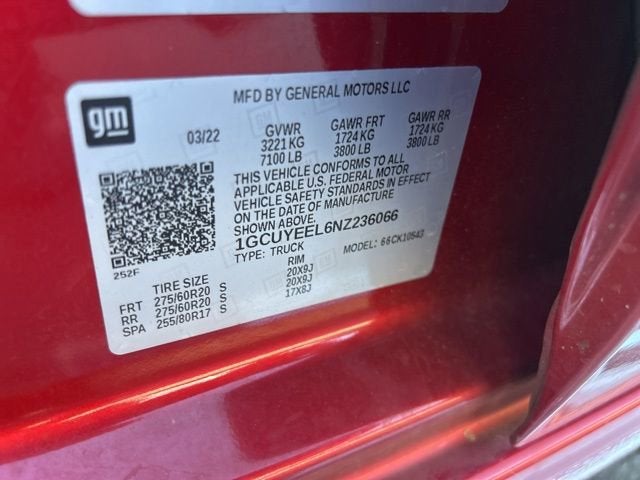 2022 Chevrolet Silverado 1500 LTD RST