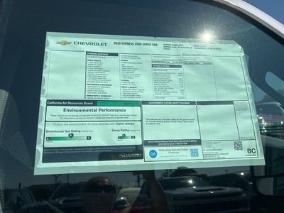 2025 Chevrolet Express Cargo 2500 WT