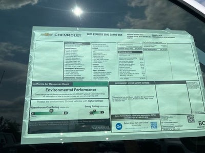 2025 Chevrolet Express Cargo 2500 WT