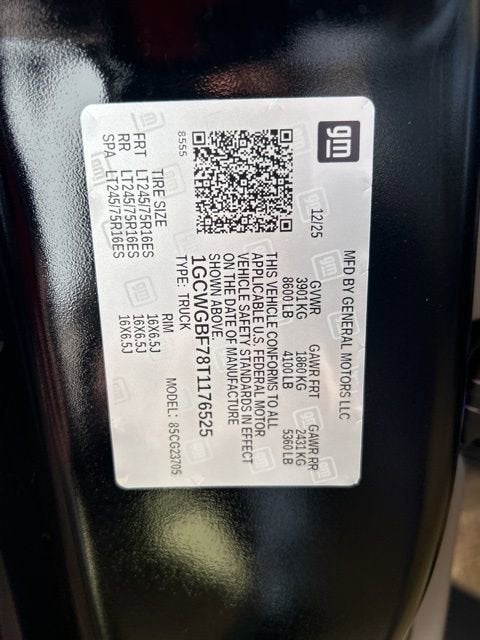 2026 Chevrolet Express Cargo WT