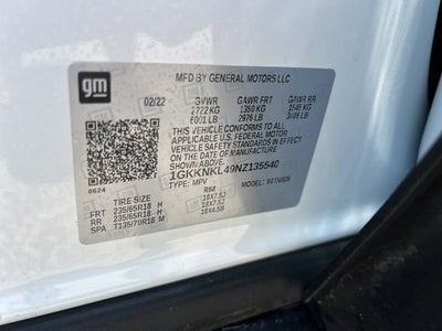 2022 GMC Acadia SLE