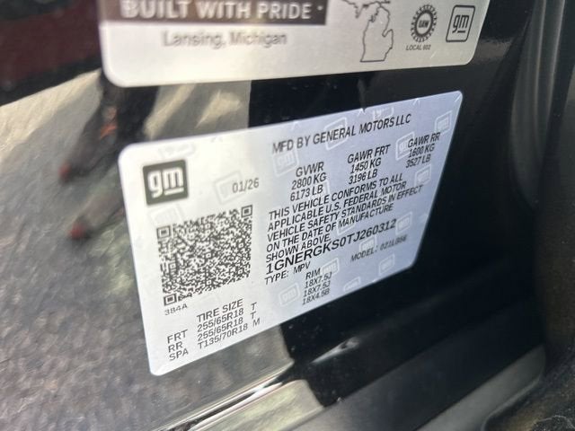 2026 Chevrolet Traverse LT