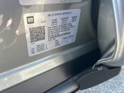 2026 Chevrolet Traverse LT