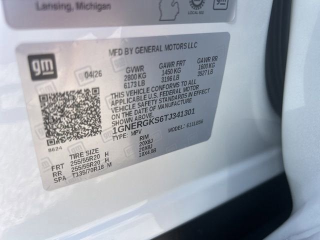 2026 Chevrolet Traverse LT