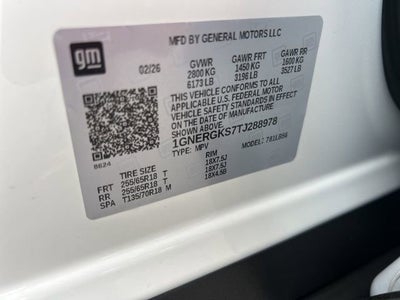 2026 Chevrolet Traverse LT