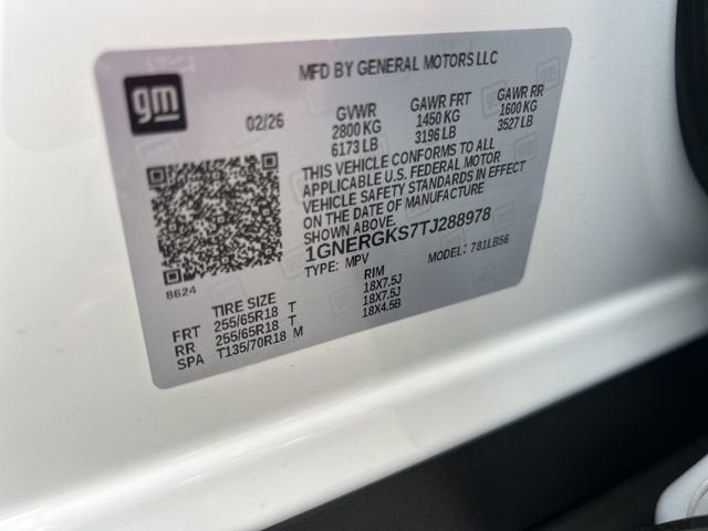 2026 Chevrolet Traverse LT