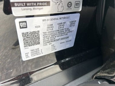 2026 Chevrolet Traverse LT