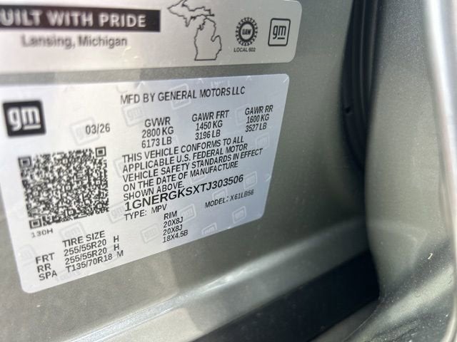 2026 Chevrolet Traverse LT