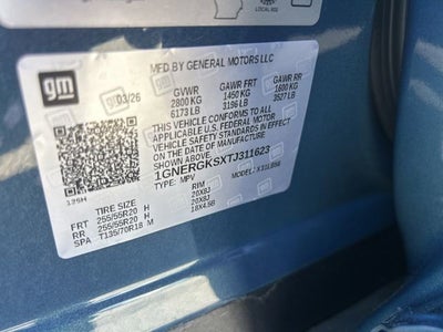 2026 Chevrolet Traverse LT