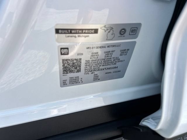 2026 Chevrolet Traverse LT