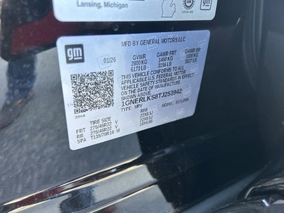 2026 Chevrolet Traverse RS