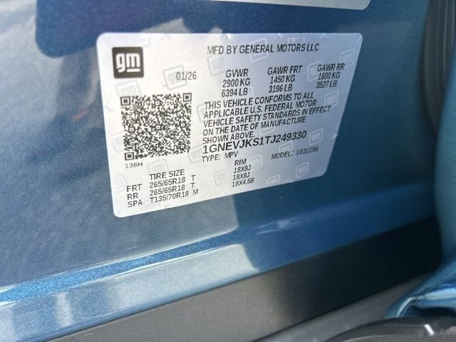 2026 Chevrolet Traverse Z71