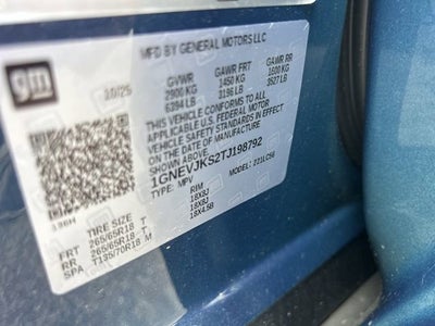 2026 Chevrolet Traverse Z71