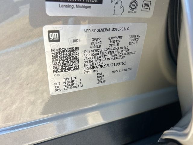 2026 Chevrolet Traverse Z71