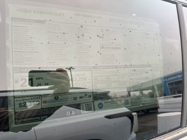 2026 Chevrolet Traverse Z71