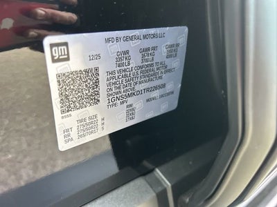 2026 Chevrolet Tahoe LS