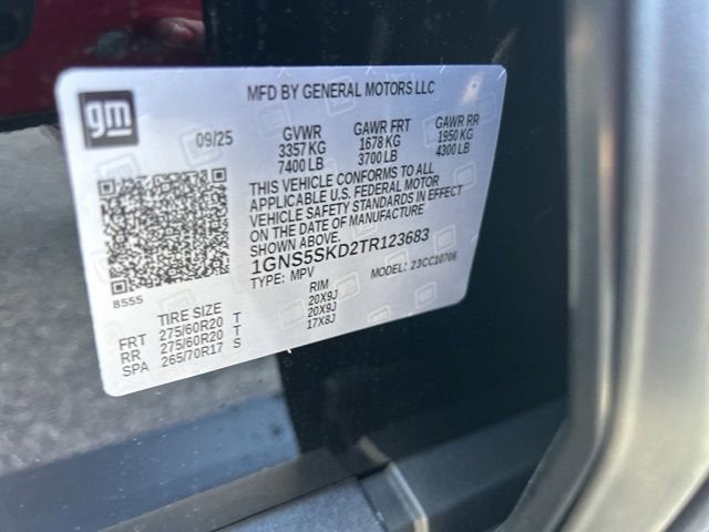 2026 Chevrolet Tahoe Premier