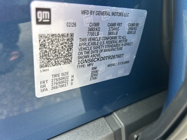 2026 Chevrolet Suburban LT