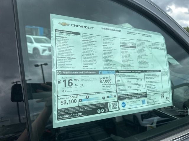 2026 Chevrolet Suburban LT