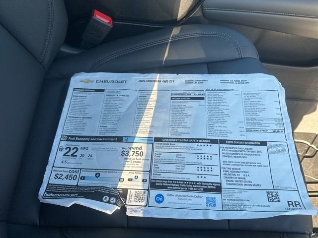 2026 Chevrolet Suburban Z71