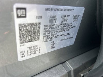 2026 Chevrolet Suburban Z71