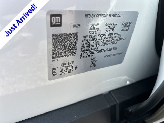 2026 Chevrolet Suburban RST