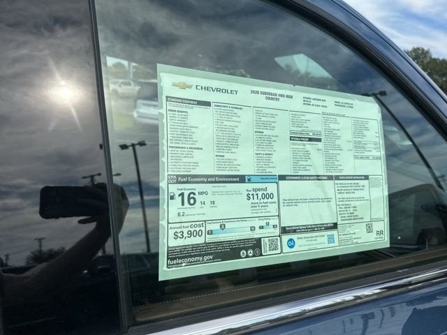 2026 Chevrolet Suburban High Country