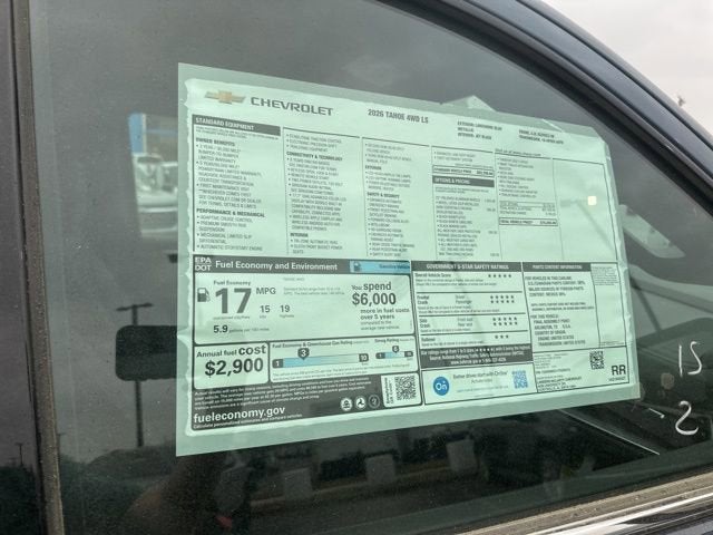 2026 Chevrolet Tahoe LS