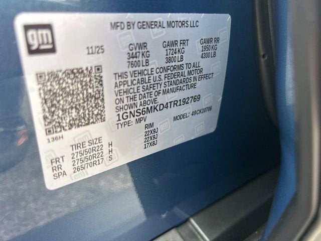 2026 Chevrolet Tahoe LS