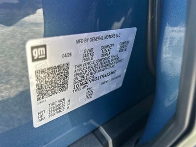 2026 Chevrolet Tahoe LT