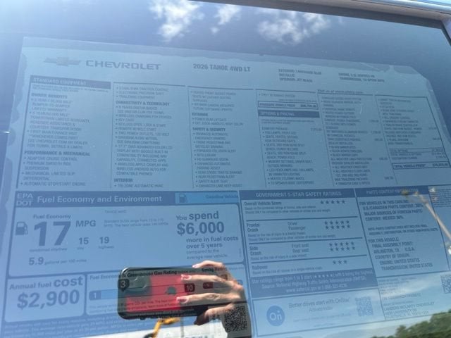 2026 Chevrolet Tahoe LT
