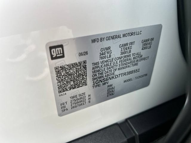 2026 Chevrolet Tahoe LT