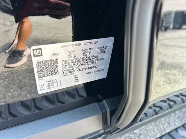 2026 Chevrolet Tahoe Z71