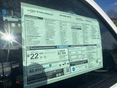 2026 Chevrolet Tahoe RST