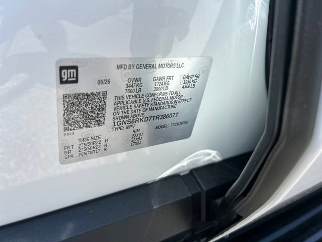 2026 Chevrolet Tahoe RST