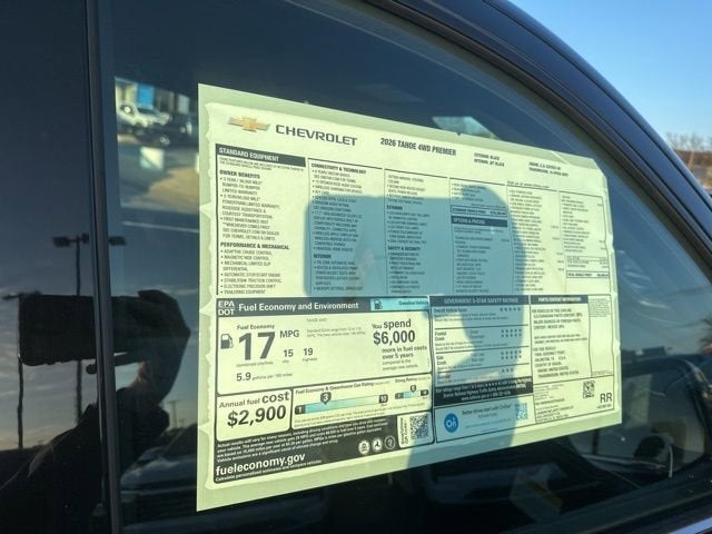 2026 Chevrolet Tahoe Premier