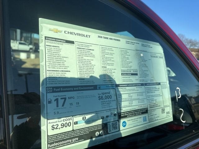 2026 Chevrolet Tahoe Premier