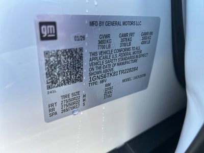 2026 Chevrolet Tahoe High Country