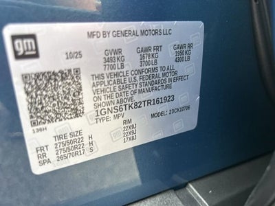 2026 Chevrolet Tahoe High Country