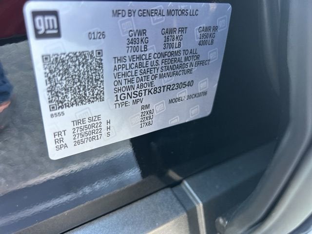 2026 Chevrolet Tahoe High Country