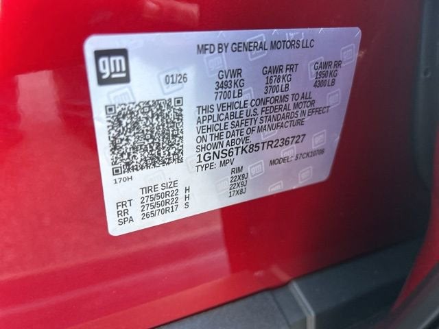 2026 Chevrolet Tahoe High Country