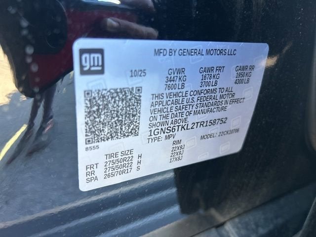 2026 Chevrolet Tahoe High Country