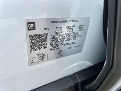 2026 Chevrolet Tahoe High Country