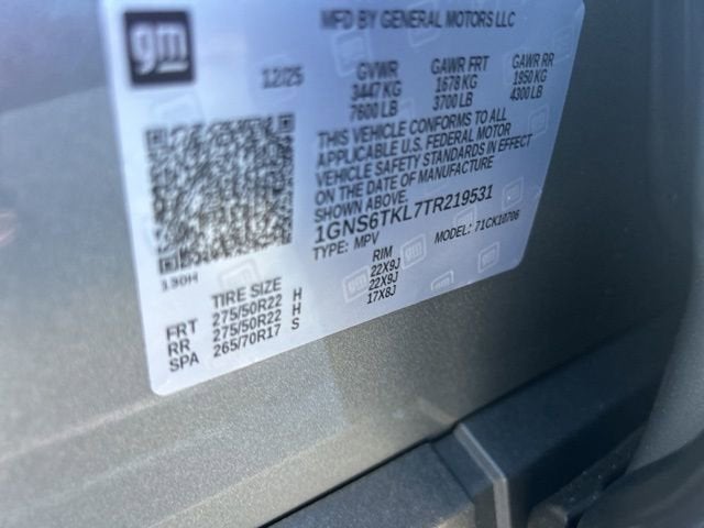 2026 Chevrolet Tahoe High Country