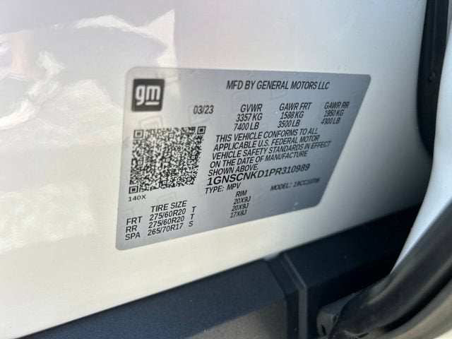 2023 Chevrolet Tahoe LT