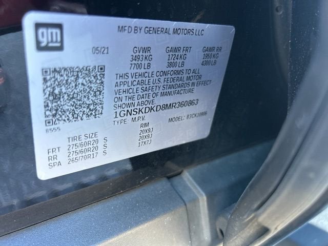 2021 Chevrolet Suburban Z71