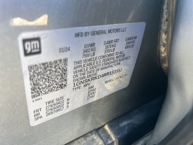 2024 Chevrolet Tahoe RST